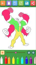 Alien Ben Coloring Pages應用截圖第4張