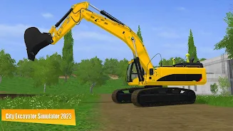 City Excavator Simulator 2023 Captura de pantalla 3