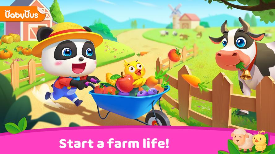 Little Panda's Town: My Farm 스크린샷 1