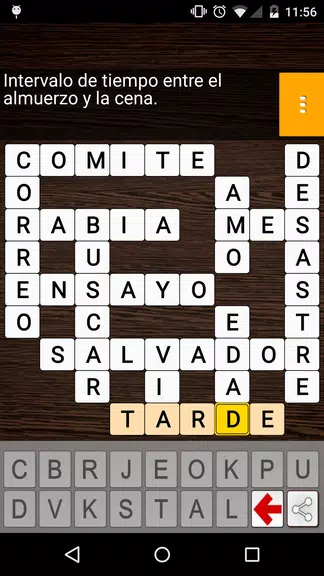 CrossWords Spanish スクリーンショット 1