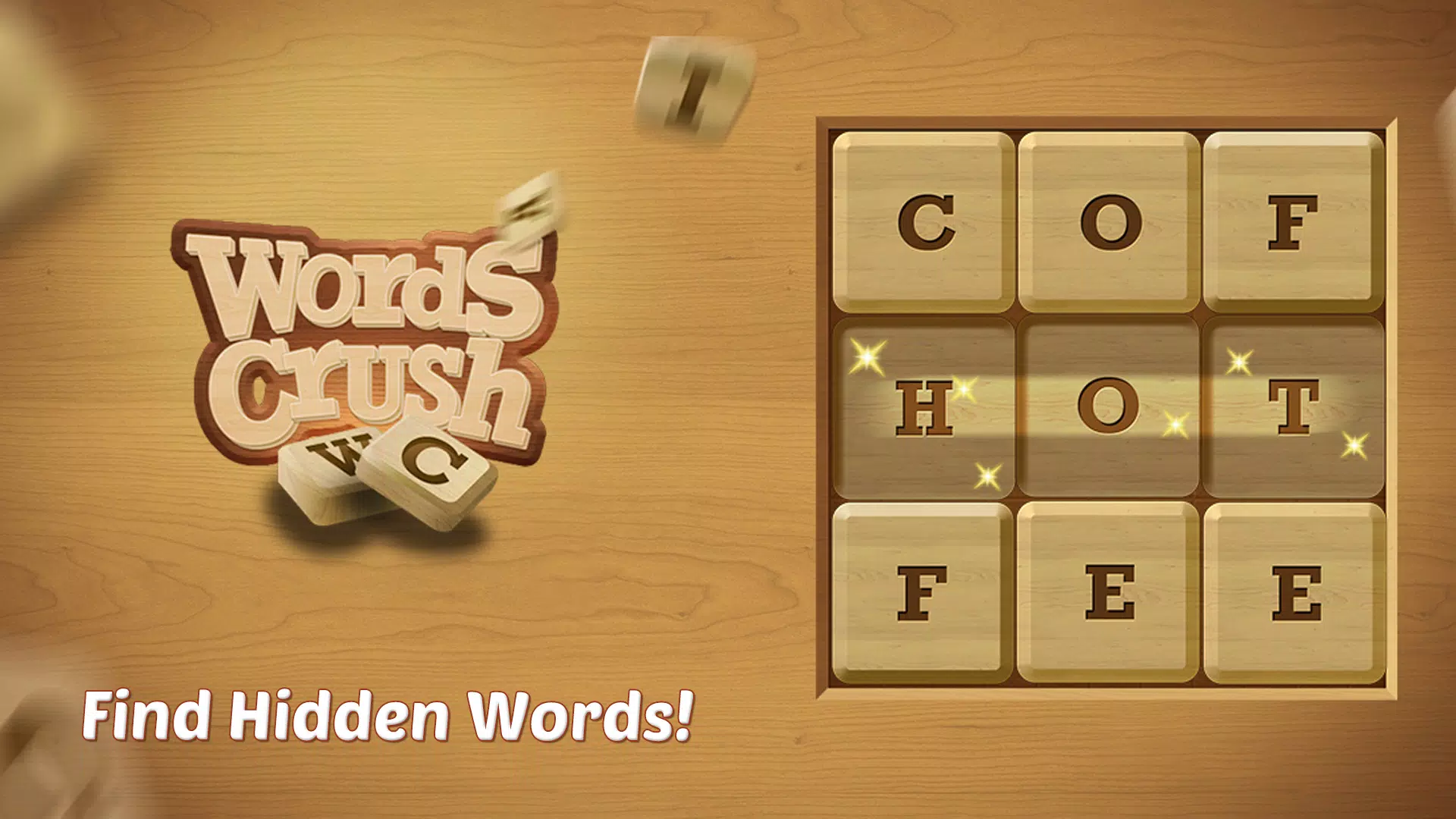 Words Crush: Hidden Words! Capture d'écran 1