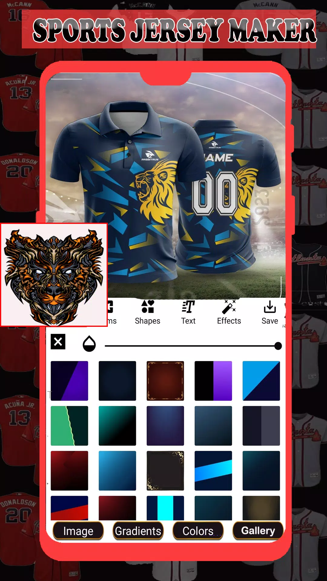 Sports Jersey Maker Screenshot 4