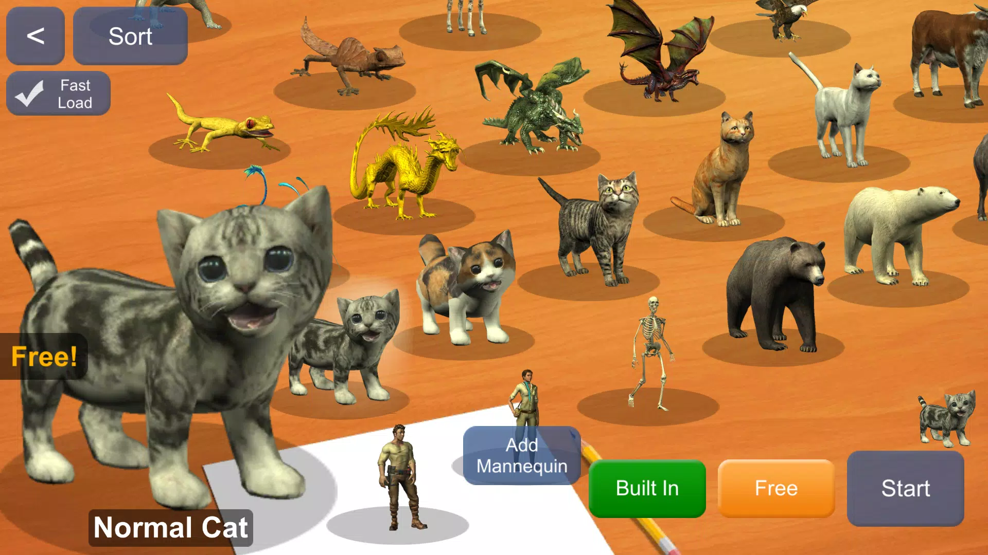 3D Mannequins Screenshot 1
