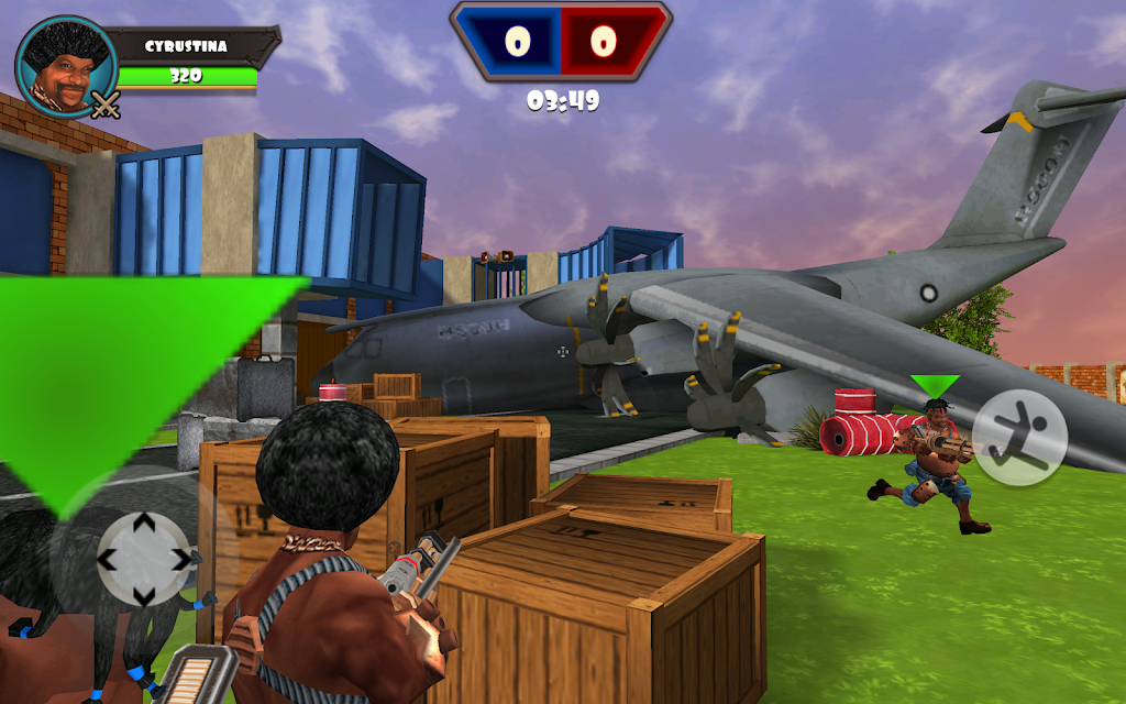 Airport Clash 3D - Minigun Sho স্ক্রিনশট 2
