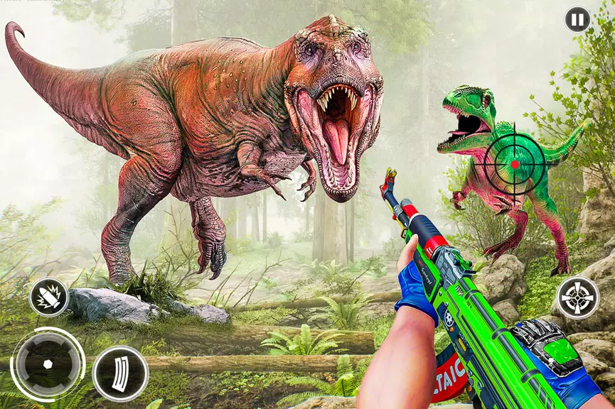 Super Dino Hunting Zoo Games 스크린샷 1