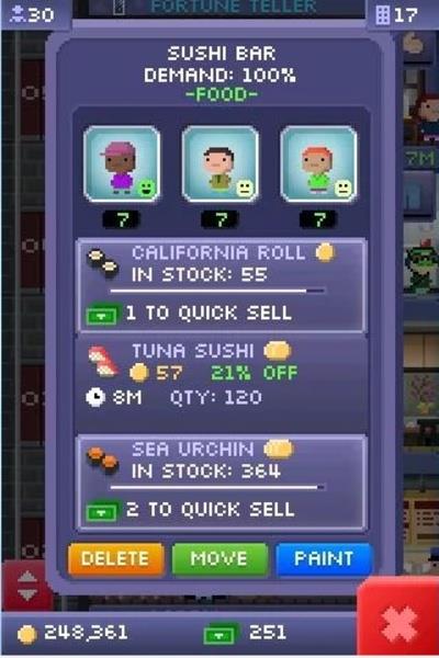 Tiny Tower Mod 스크린샷 2