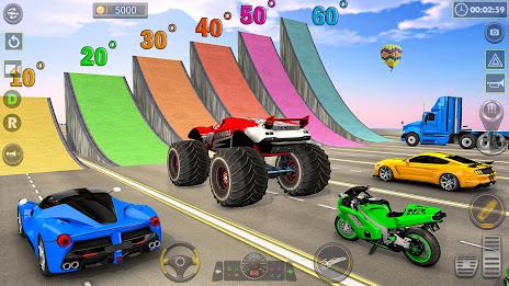 Superhero Game: Ramp Car Stunt Screenshot 3