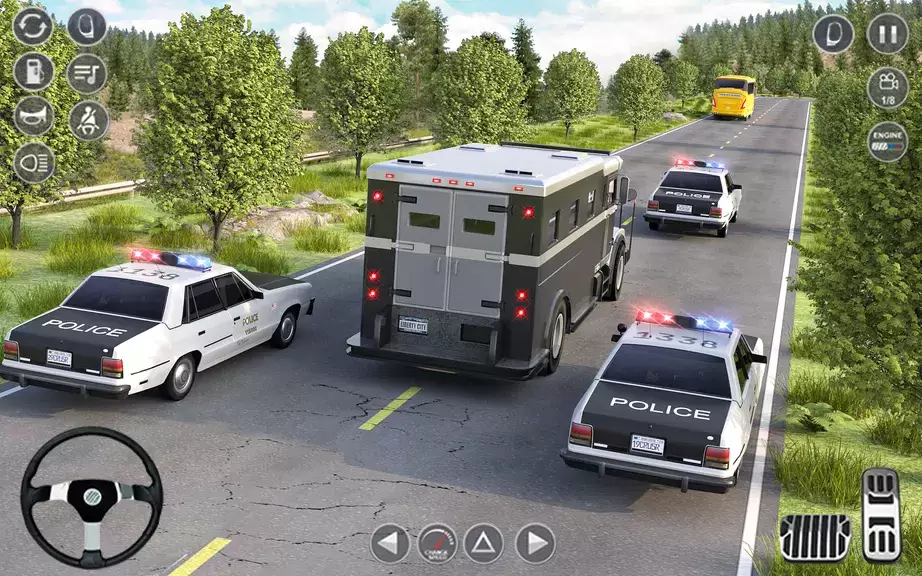 Police Car Driving Games 3D ภาพหน้าจอ 2