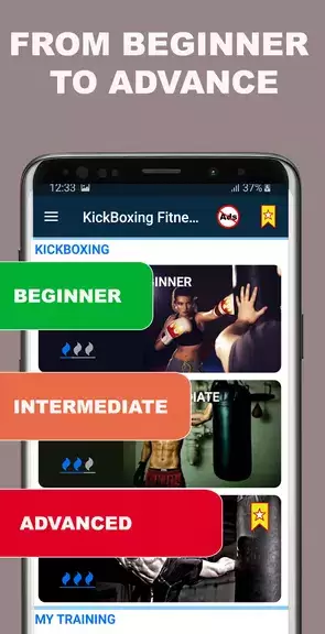 Kickboxing fitness Trainer Ảnh chụp màn hình 3