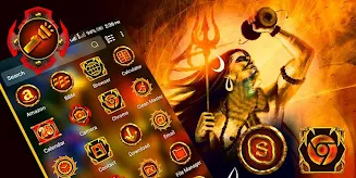 Lord Shiva Launcher Theme スクリーンショット 3