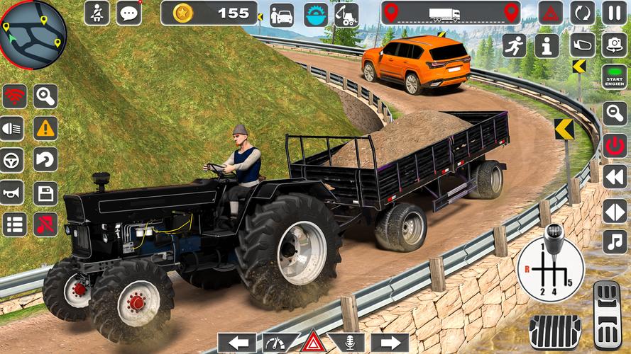 Tractor Driving Farming Games Screenshot 1