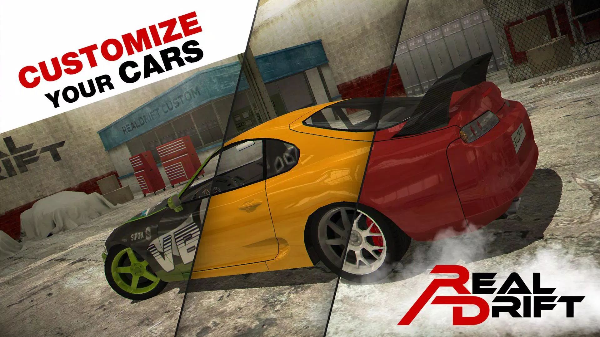 Real Drift Car Racing Lite Captura de pantalla 3