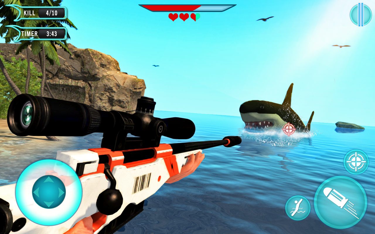 Hunt Wild Shark Simulator Ảnh chụp màn hình 2