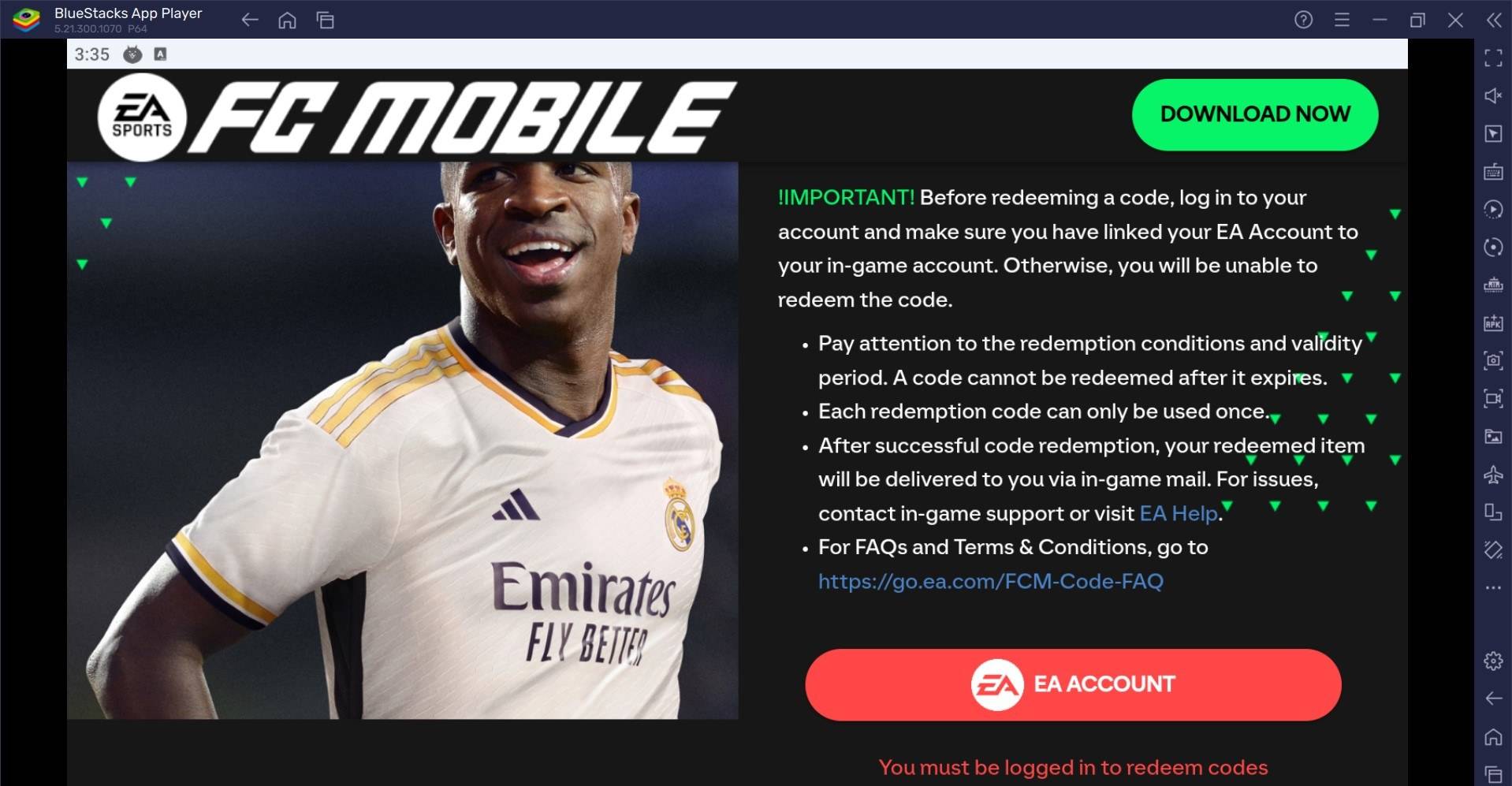 EA Sports FC™移動足球 - 所有工作贖回代碼2025年1月