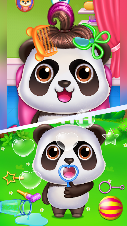 Panda caretaker pet salon game Screenshot 2