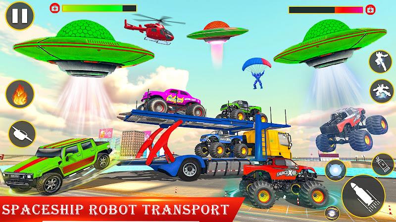 Space Robot Transform Games 3D Screenshot 2