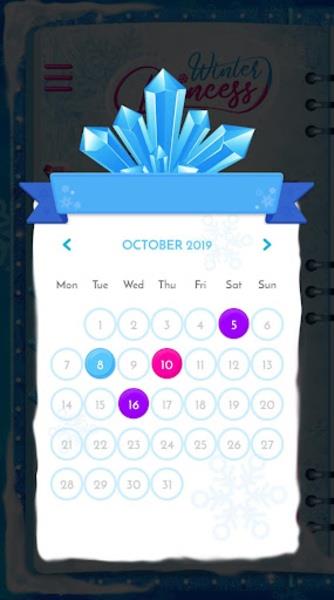 Winter Princess Diary應用截圖第2張