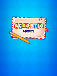 Acrostic Words: Crossword Game Capture d'écran 4