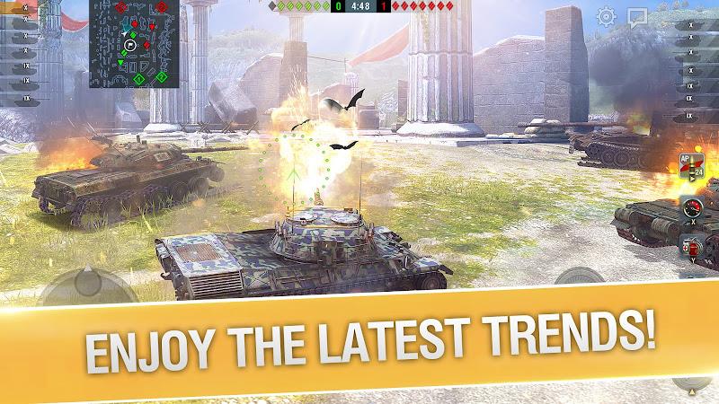 World of Tanks Blitz - PVP MMO स्क्रीनशॉट 2