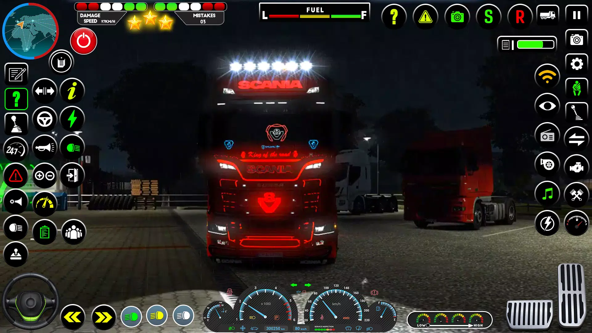 Euro Truck Driving Games Captura de tela 1