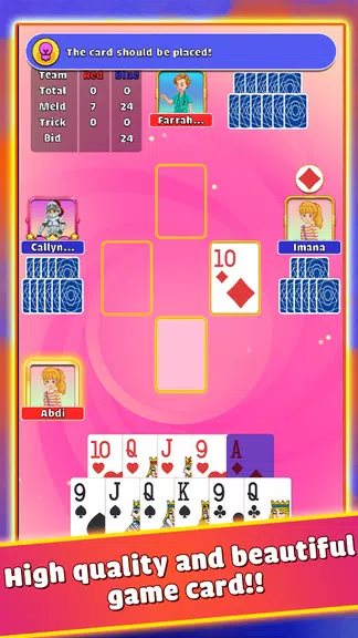 Pinochle - Trickster Cards 스크린샷 4
