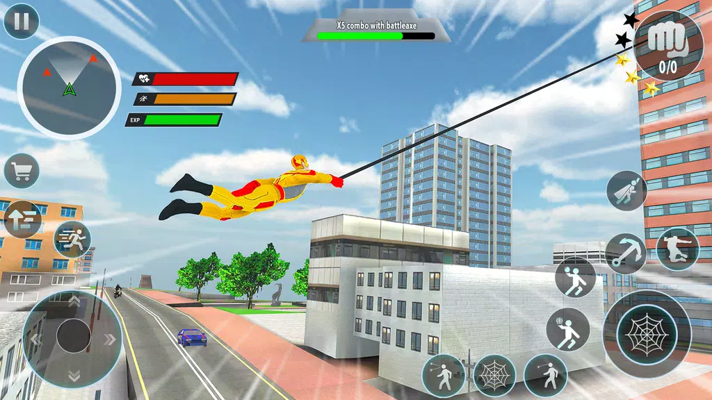 Police Robot Rope Hero Game 3d应用截图第3张