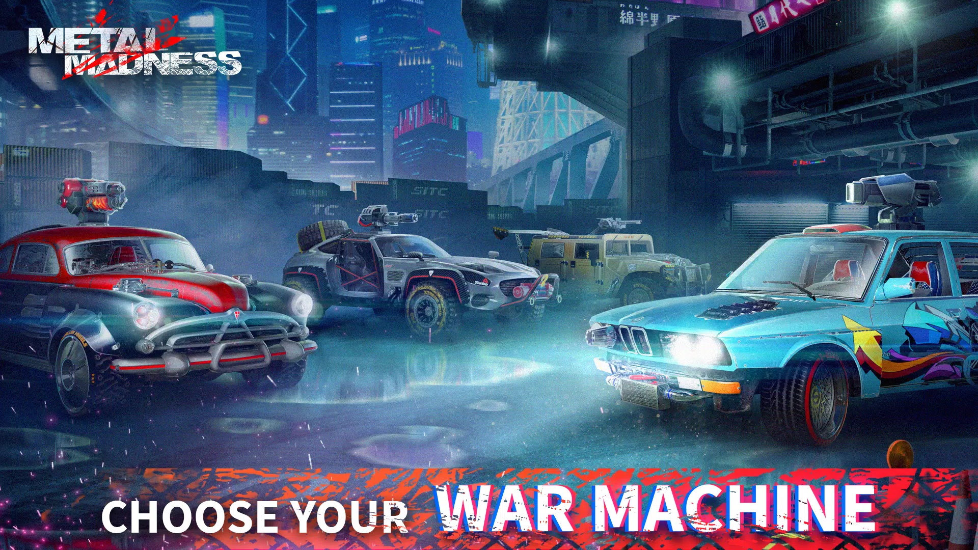 METAL MADNESS PvP: Car Shooter ဖန်သားပြင်ဓာတ်ပုံ 4