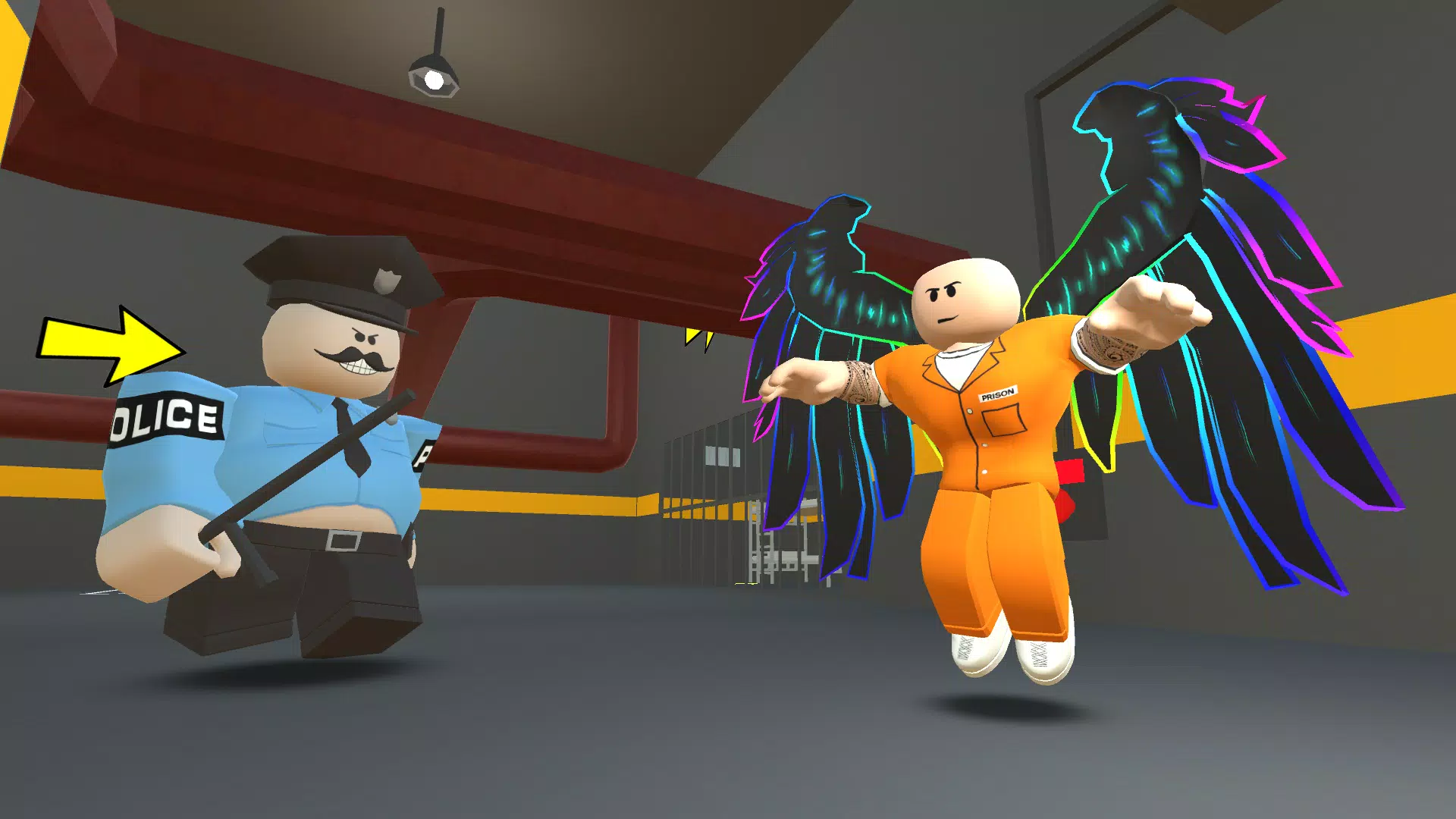 Obby Prison Escape from Barry Screenshot 1