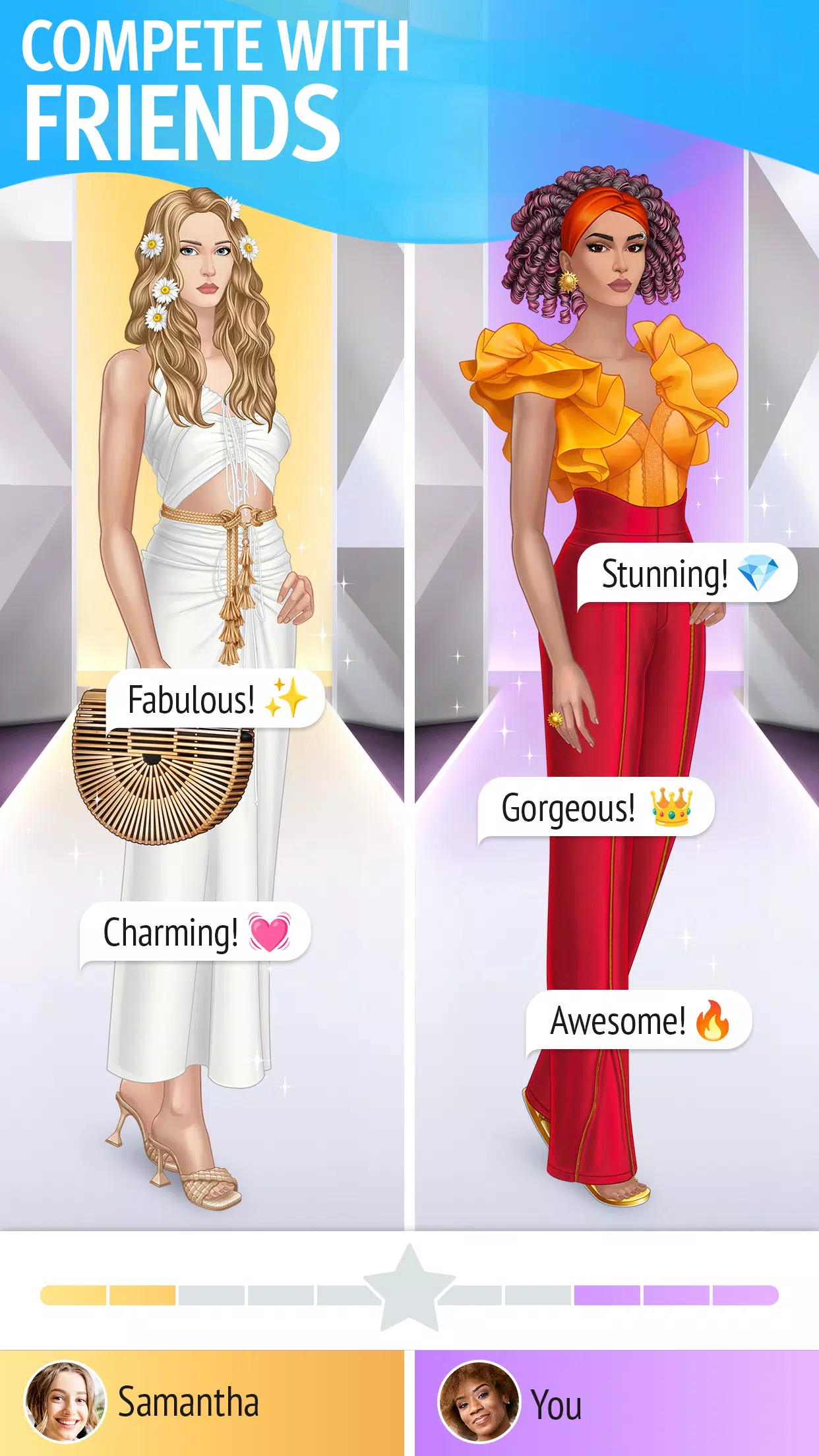 Pocket Styler: Fashion Stars Captura de tela 1