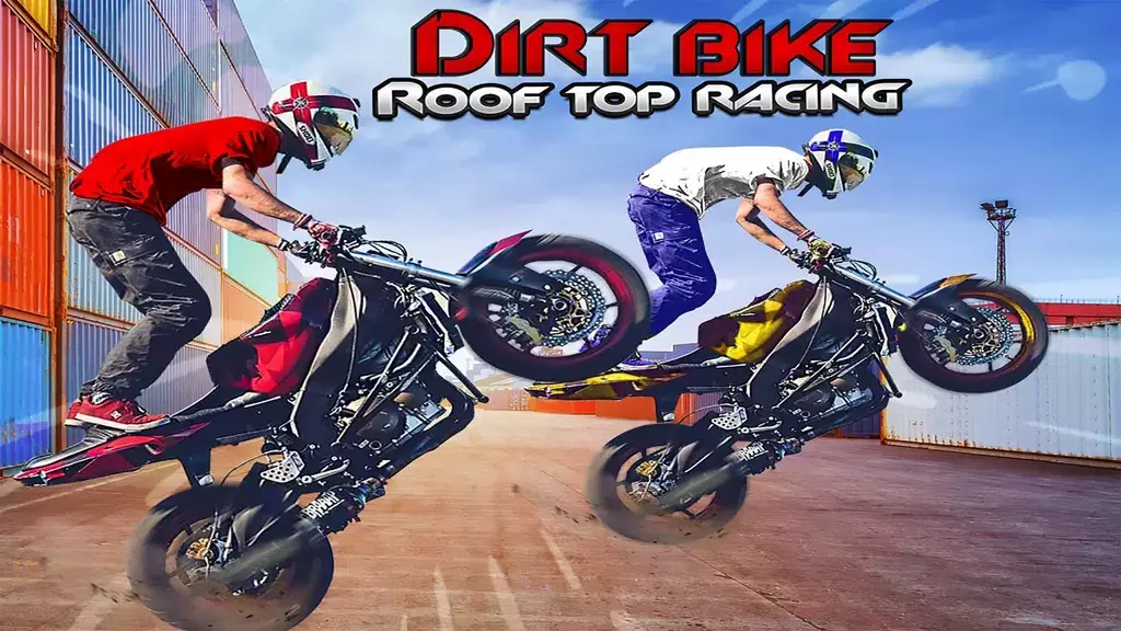 Dirt Bike Moto Real Race Game Скриншот 1