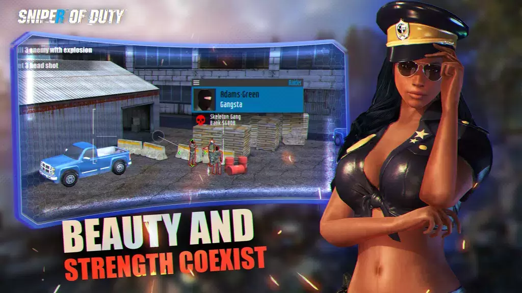 Sniper of Duty:Sexy Agent Spy ภาพหน้าจอ 4