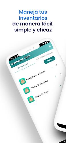 Inventario Facil Captura de tela 1