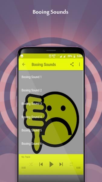 Booing Sounds Screenshot 2