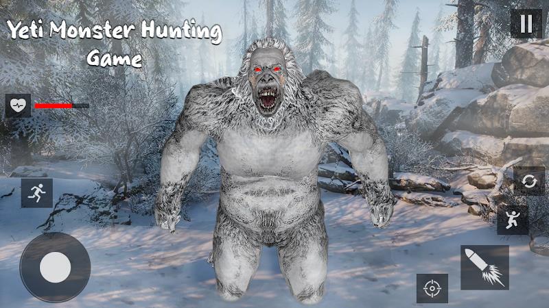 Bigfoot Yeti Hunt & Survival Screenshot 3