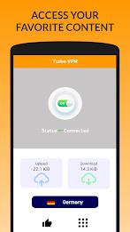 Turbo VPN - Fast Secure VPN 스크린샷 4