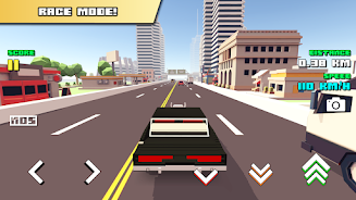 Blocky Car Racer - racing game ภาพหน้าจอ 4