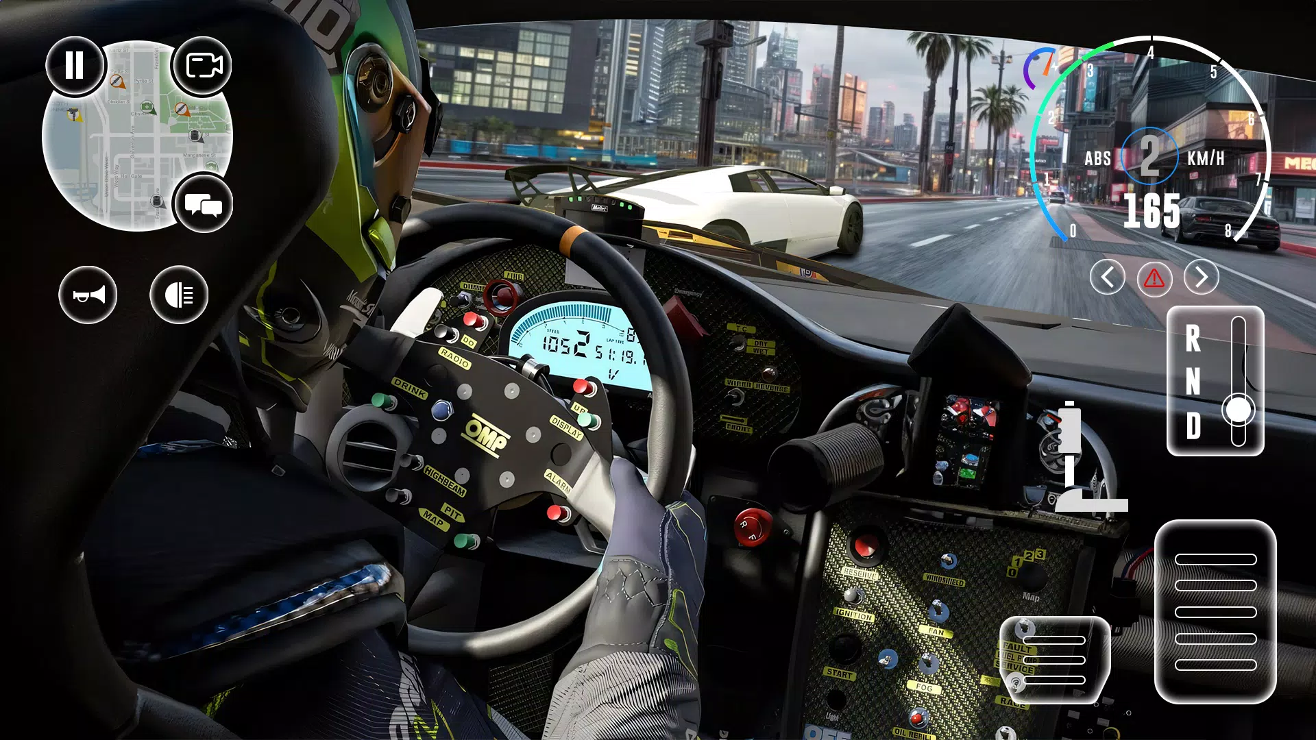 Car Driving City 3D Simulator Ekran Görüntüsü 2