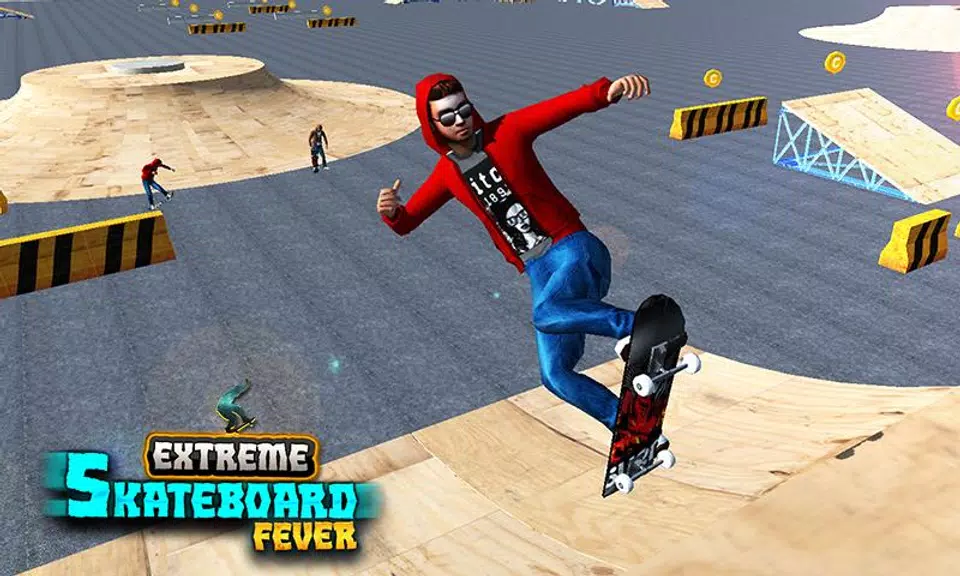 Touch SkateBoard: Skate Games Скриншот 4