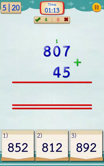 Math Fast Plus and Minus Screenshot 3