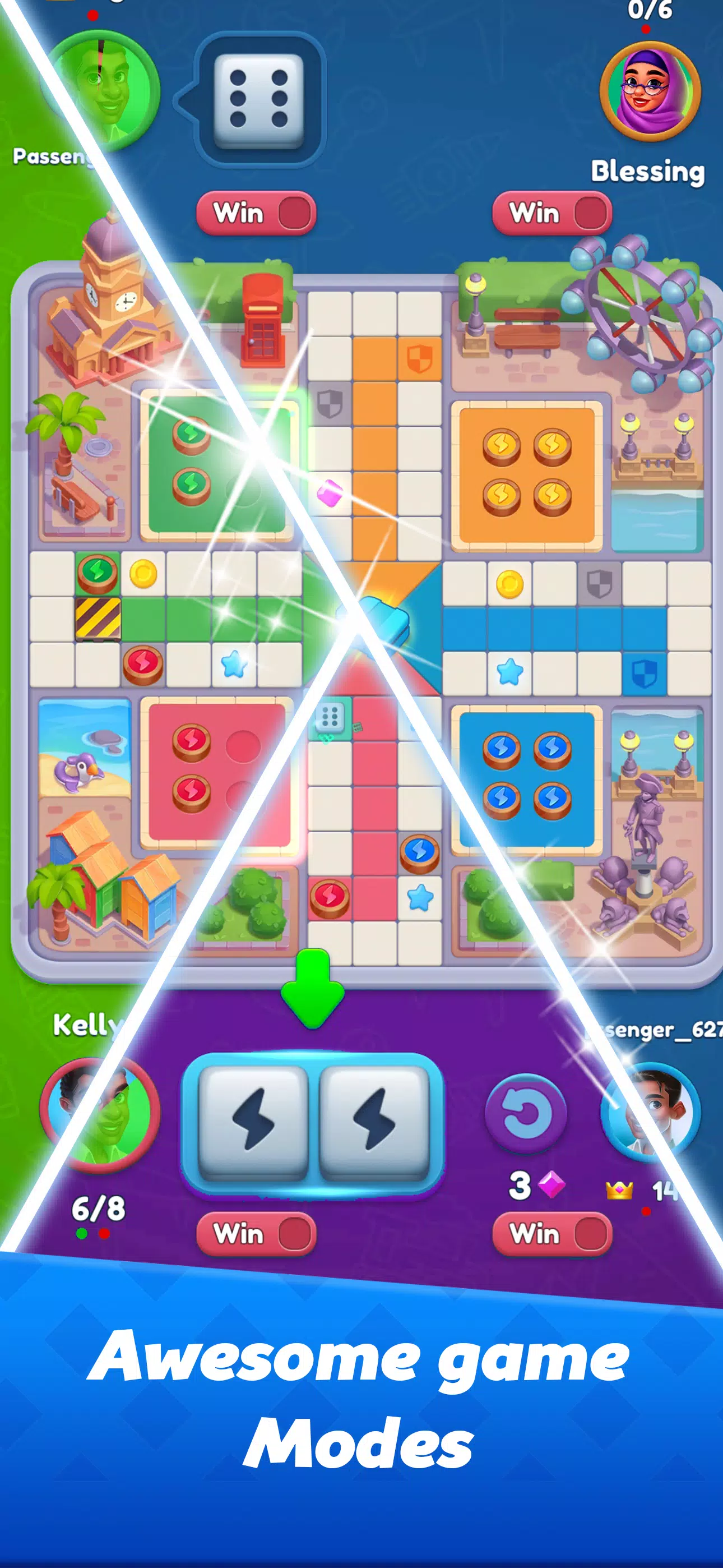 Ludo Blitz Capture d'écran 3