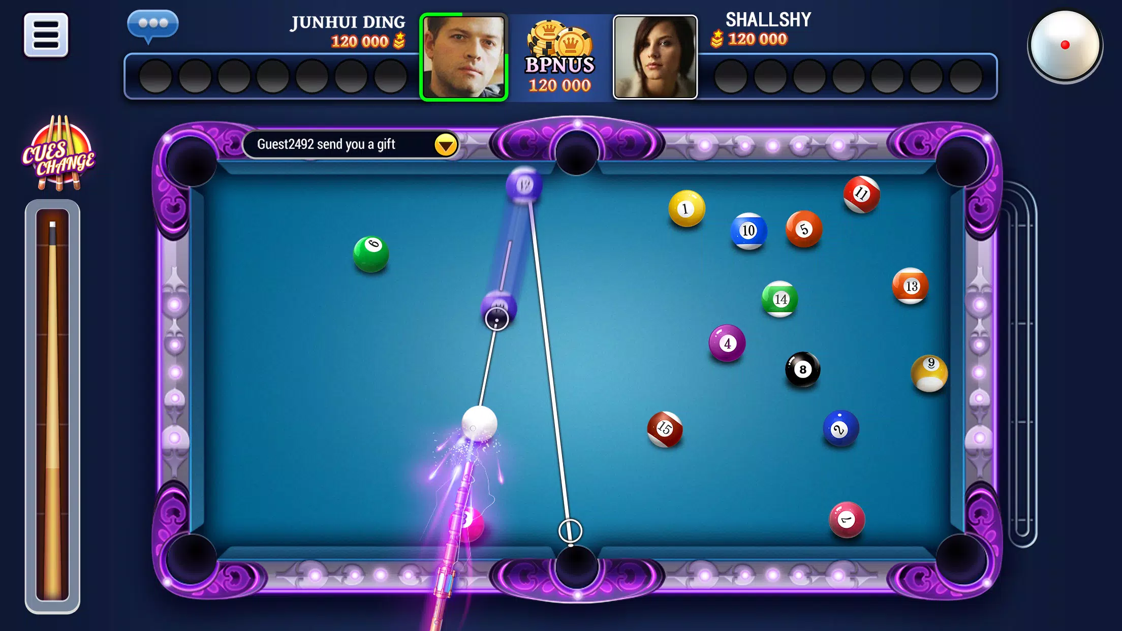 8 Ball Blitz ဖန်သားပြင်ဓာတ်ပုံ 2