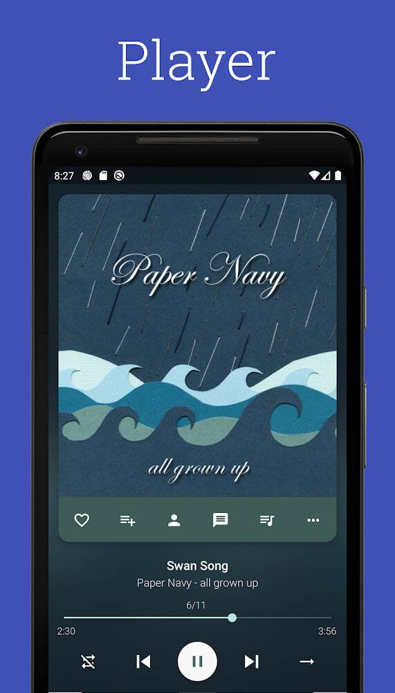 Pixel+ – Music Player Скриншот 1