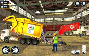 Real Garbage Truck Simulator Скриншот 4