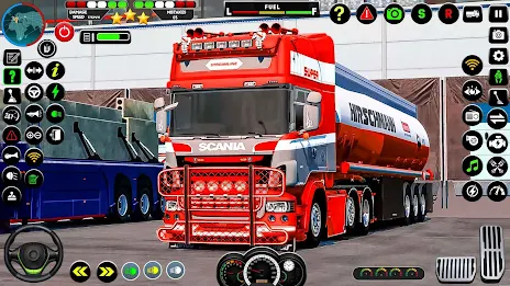 US Oil Tanker Truck Drive Sim Screenshot 2