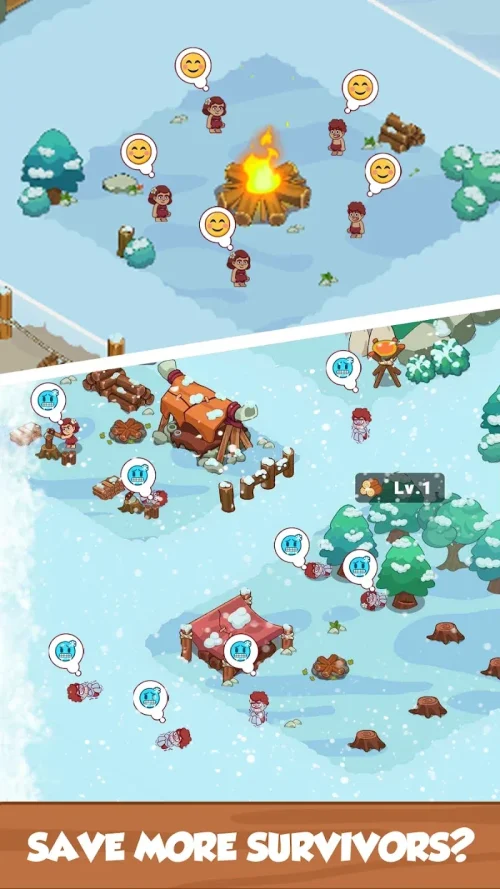 Icy Village: Tycoon Survival Screenshot 3