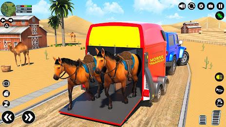 Animal Transport Truck Driving Captura de pantalla 4