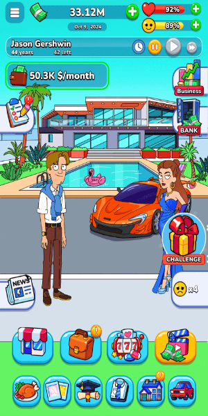 Mr.Billion: Idle Rich Tycoon 스크린샷 2