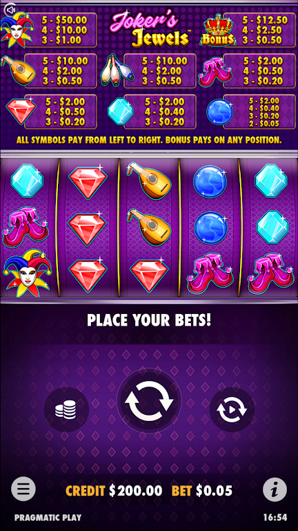 Joker’s Jewels Slot Casino Win Screenshot 3