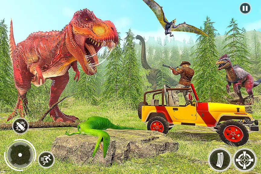 Super Dino Hunting Zoo Games 스크린샷 4