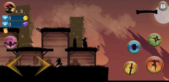 Shadow Samurai : Ninja Revenge Screenshot 1